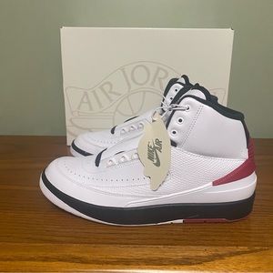AIR JORDAN 2 RETRO OG MEN'S SHOES SIZE 9.5 CHICAGO DX2454 106.